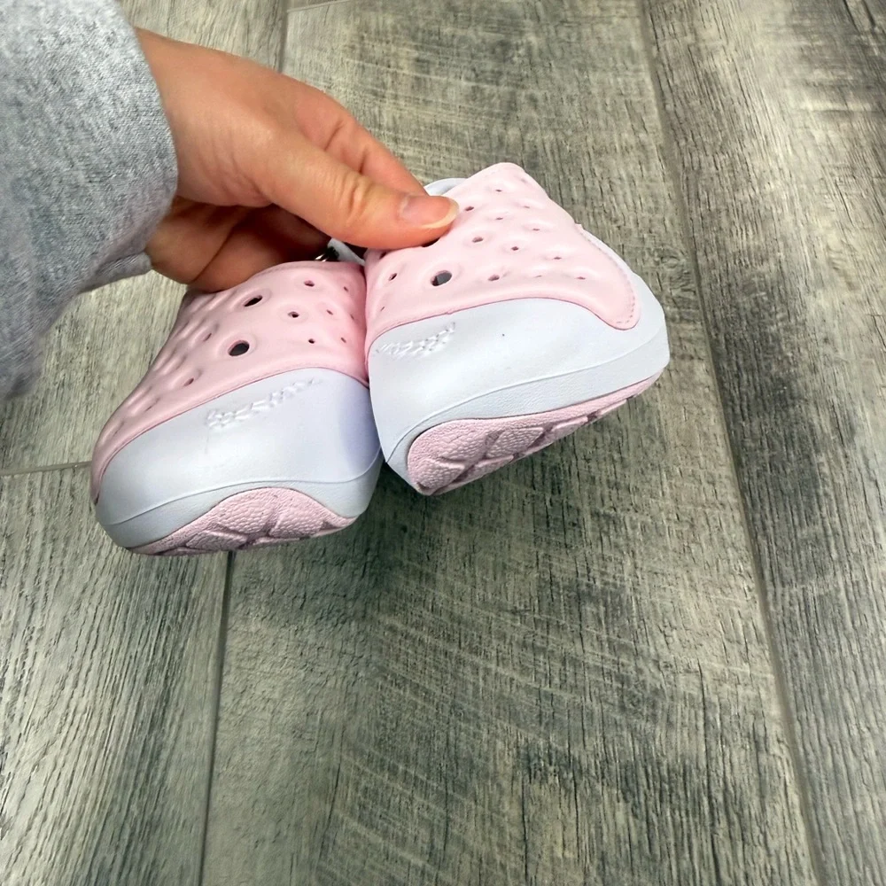 Nike Kids‎ Pink Aqua Swoosh Shoes